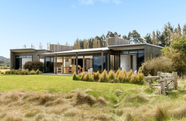 Family gatherings are made for a place like this. Architecturally superb home !