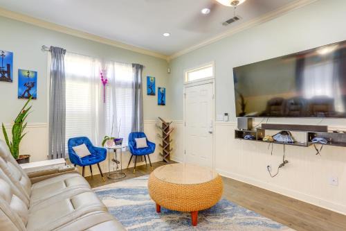Family Home with Fenced Backyard in New Orleans!