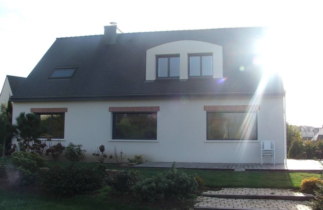 Family house View and access to Ria d'Etel