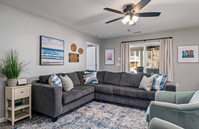 Family oasis beach retreat in quiet woodlands