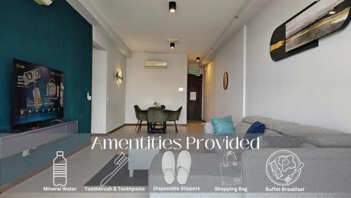 Family Seaview Suite with 3 Rooms by The Only Bnb