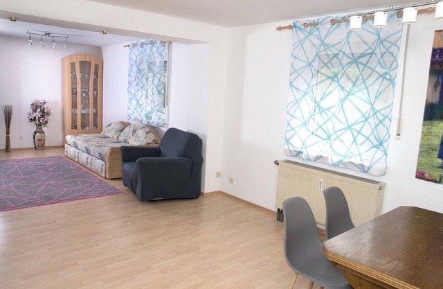 Family vacation apartment with balcony near Playmobil FunPark