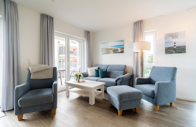 Family vacation at the North Sea: vacation apartment with private sauna for 4 people