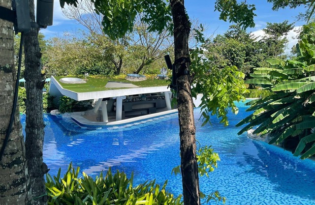 Fantastic condominium tambuli beach resort sea view wifi pool
