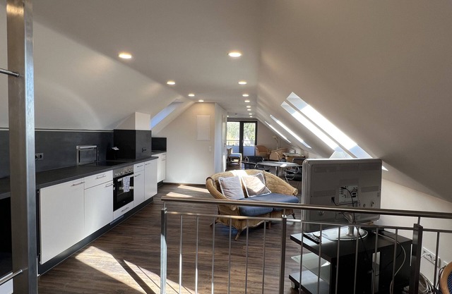 Fantastic loft with river view