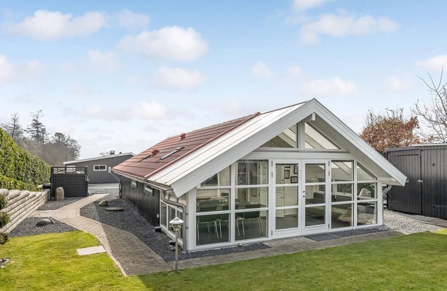Fantastic modern vacation home, only 300 meters from the beach and the sea.