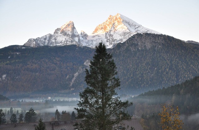 Fantastic mountain views just outside of Salzburg -