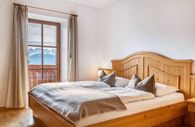 Farm 'Alpin Farm Birke' with Mountain View, Shared Garden and Wi-Fi