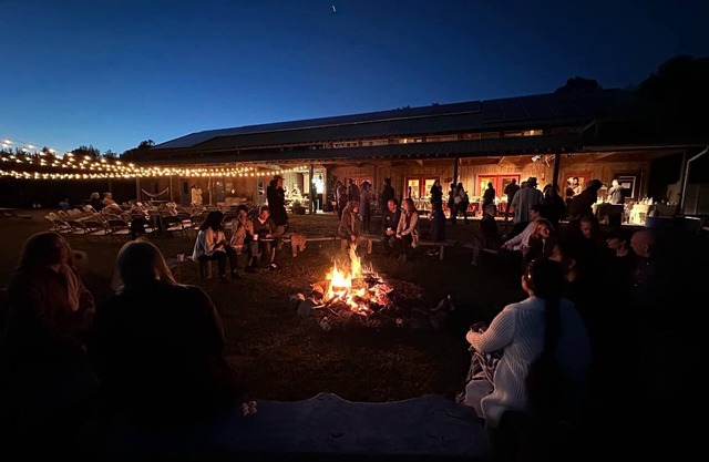 Farm retreat center sleeps up to 40: four barn bedrooms, eight yurt bedrooms!