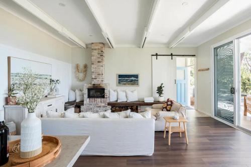 Farm Retreat with Ocean Views, Fireplace & Bath