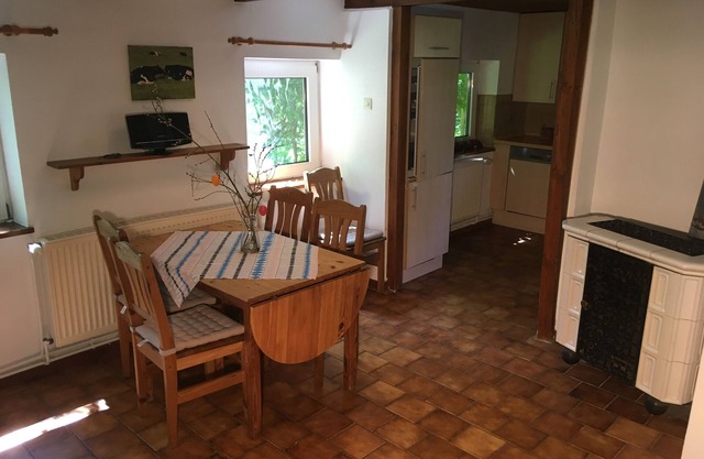 Farm vacation at the North Sea, with terrace and hobby room