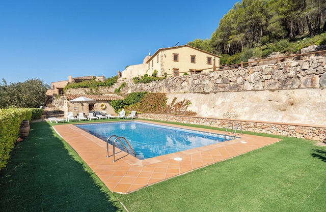 Farmhouse 'Masia Puigadoll' with Mountain View, Private pool and Air Conditioning