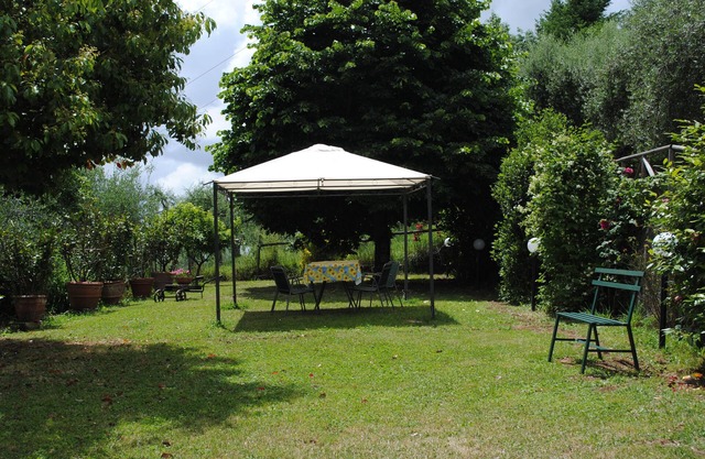 Farmhouse surrounded by nature