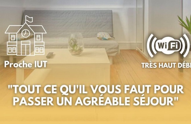Faubourg D'isle 6 Studio Cosy Proche Gare IUT