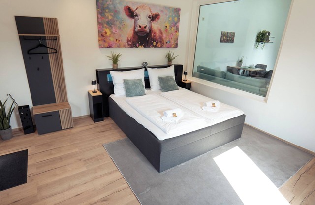 ★ Feel-good apartment ★ - 2 minutes to the thermal baths - close to the city - free parking