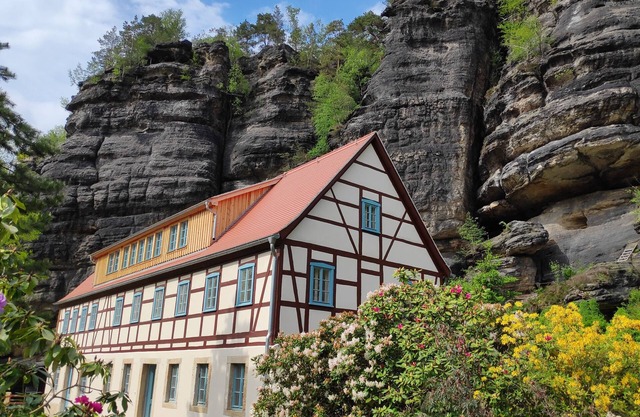 Felsenkeller Bielatal "Rosengarten"