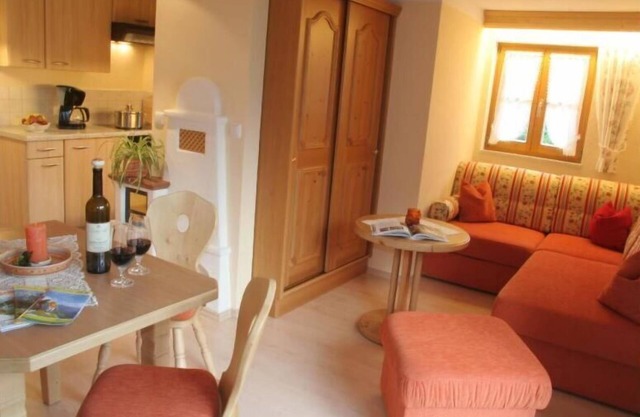 Ferienwohnung Watzmann, 1-2 Personen, 38 qm, Balkon, TV, Allergikerwohnung