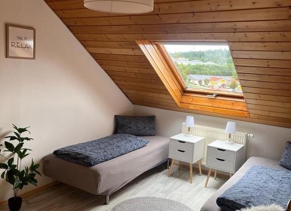 Ferien im idyllischen Odenwald mit Parkplatz vor dem Haus