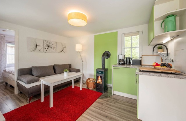 Ferienbungalow für max 4 Personen, Haustielfreundlich, Wlan, Kamin