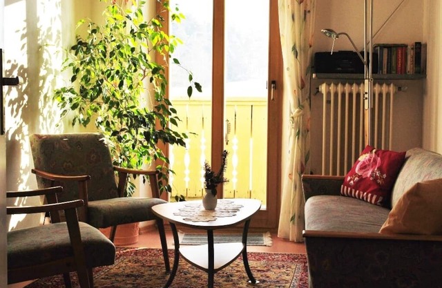 Feriendomizil (61 m2) im Naturpark Steinwald mit Südbalkon