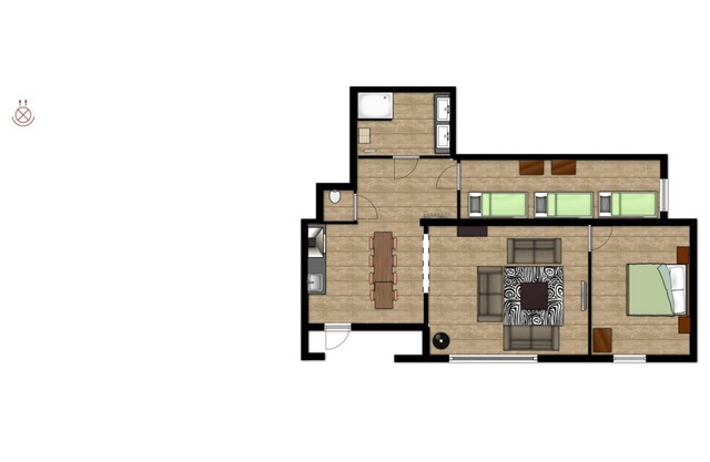 Ferienhaus 1: Eule - Brabander Alm
