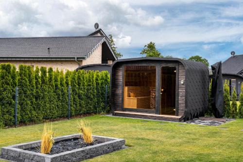 Ferienhaus am See mit Sauna