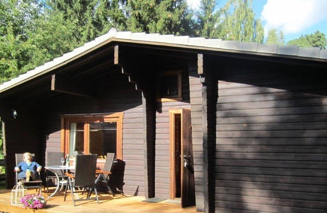 Ferienhaus auf der Heide am Schmalsee - Blockhaus