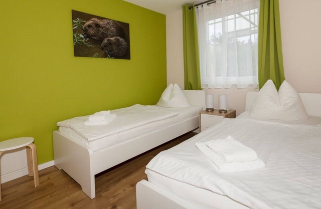 Ferienhaus Biber, 42 qm, 2 Schlafzimmer für Max. 4 Personen