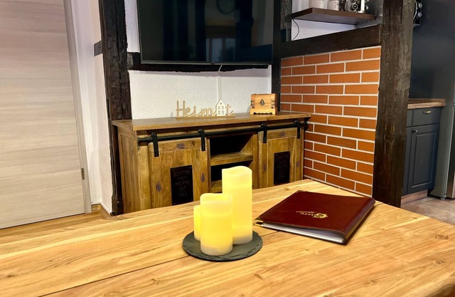 Ferienhaus Hüttenblick - Ferienwohnung Seidenglanz