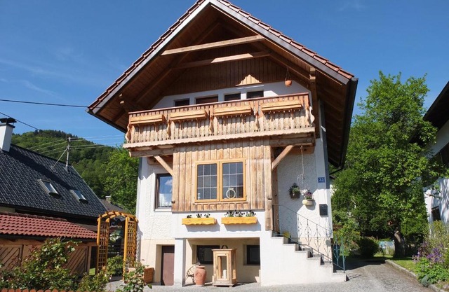 Ferienhaus in der Schlipfing mit Garten