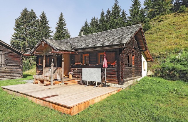 Ferienhaus mit Bergidylle