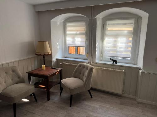Ferienhaus mit Garten und Terrasse, zentral und ruhig