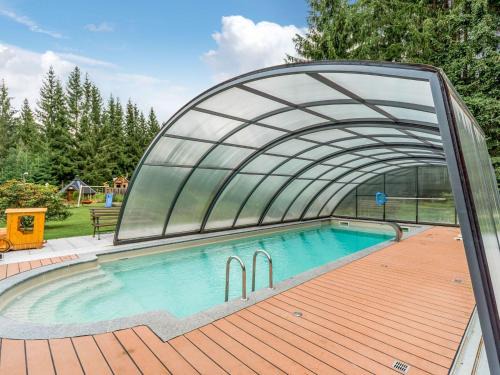 Ferienhaus mit Gemeinschaftspool in Jägersgrün