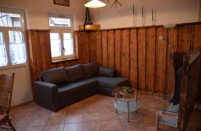Ferienhaus mit Kaminofen