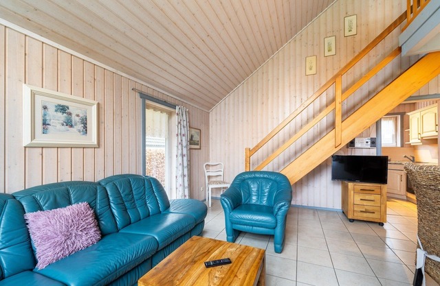 Ferienhaus mit Terrasse und Balkon