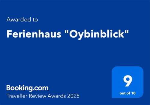 Ferienhaus "Oybinblick"