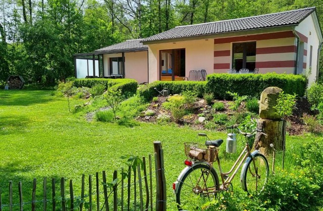 Ferienhaus Rehblick - direkt in der Natur, mit Lesezimmer und zwei Terrassen