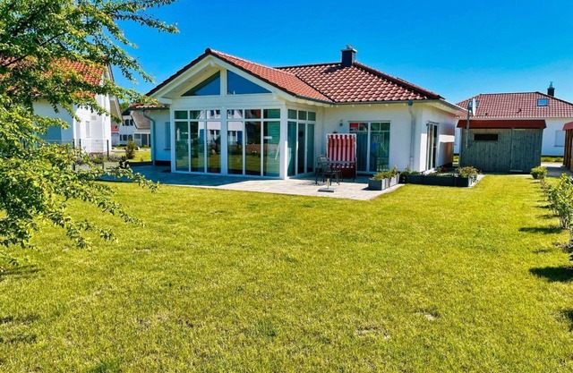 Ferienhaus Windrose - Modernes Haus mit Kamin und Eigener Sauna Sowie Garten - Ferienhaus Windrose