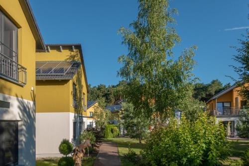 Ferienpark Rübezahl am Müggelsee, Haus 22 Heide mit eigener Sauna, idealer Ort für Natur- und Erholungssuchende, für Radfahrer, Familien mit Kindern und Hundeliebhaber