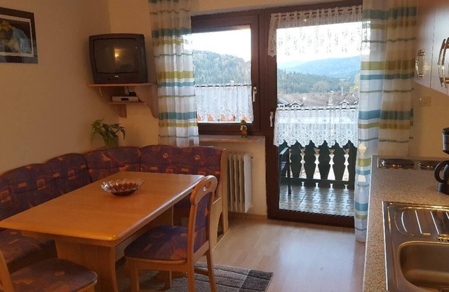 Ferienwohnung im Bayerischen Wald mit Blick auf den großen Arber.