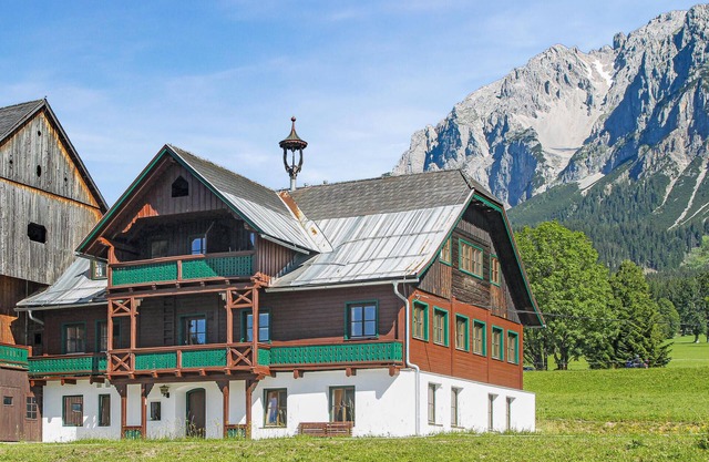 Ferienwohnung mit Badeteich