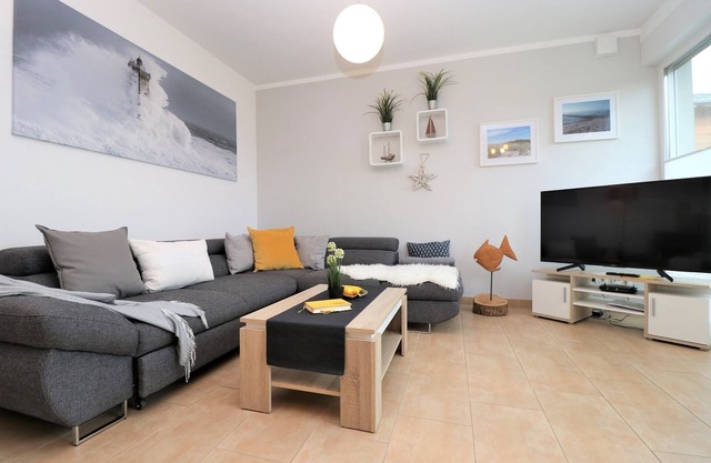 Ferienwohnung mit Balkon Direkt Hinter der Düne
