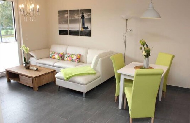Ferienwohnung mit Terrasse Direkt Hinter dem Deich