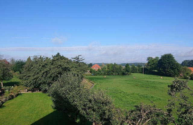 Ferienwohnung mit Blick ins Grüne