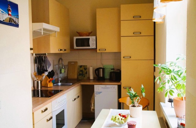 Ferienwohnung 1, Wohn-/schlafraum - Ferienwohnungen Villa Margarete