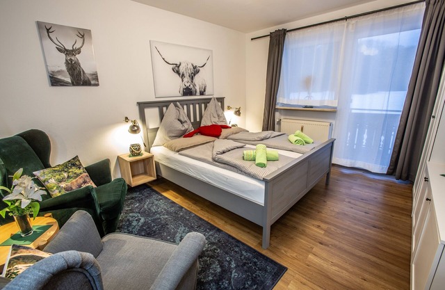 Ferienwohnung 3 Rauschbergblick, 39qm, Balkon, Wlan