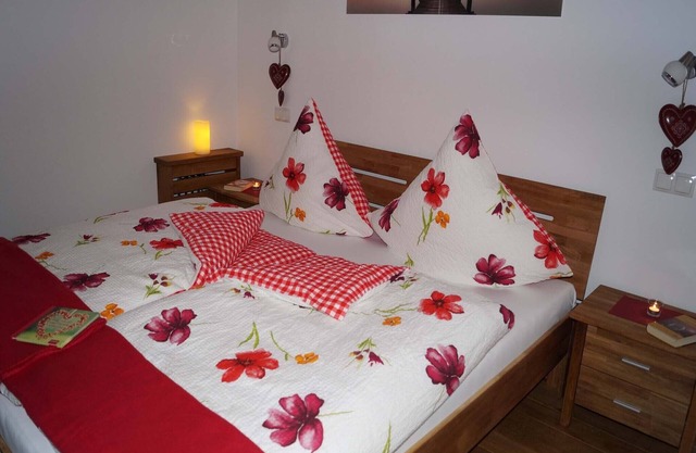 Ferienwohnung "Abendrot", 35 qm Erdgeschoss, 1 separates Schlafzimmer