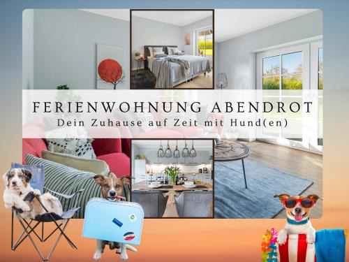 Ferienwohnung Abendrot -Hunde willkommen-