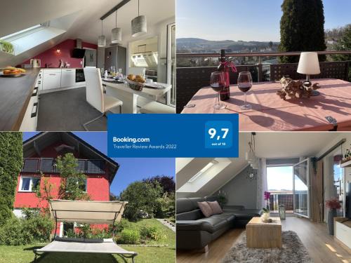 Ferienwohnung am Goldberg mit überdachter Loggia