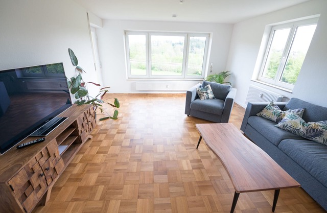 Ferienwohnung Bosco 95 qm für max 4 Personen mit Viel Privatsphäre und Bergsicht